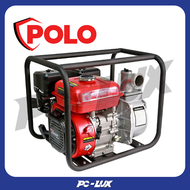 POLO ปั๊มน้ำเครื่องยนต์เบนซิน 4 จังหวะ 6.5 แรงม้า สตาร์ทมือ รุ่น H50ZB3040Q