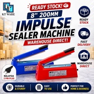 200mm 8" impulse sealer sealing machine plastic Sealer sealer packing mechine Pp bag hdpe plastic se