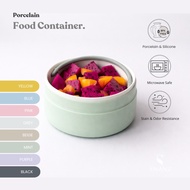 SWANZ Snack Bowl 300ml - Ceramic Meal Prep Lunch Box Food Container, Airtight, Bento Box