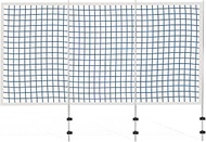 3 Pcs Pool Basketball Hoop Backstop – 59 x 110 Inches, Above Ground Pool Basketball Games Accessorie