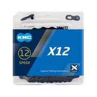 KMC X12 BLACK CHAIN - (12SPEED)