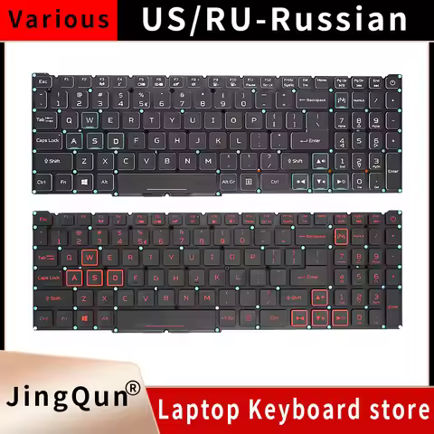 US/RU/SP Backlit keyboard for Acer Nitro 5 AN515-56 AN515-57 AN515-45 AN515-57-974Y 4 Helios 300 PH3