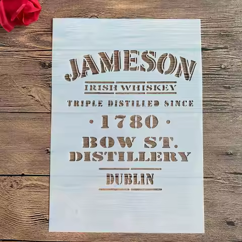 A4 29 *21cm DIY cake Stencils wall Painting Scrapbook Coloring Embossing Album Decorative Paper Card