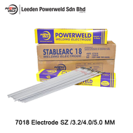 Powerweld 7018 Welding Electrode Mild Steel Welding Rod 2.6mm 3.2mm 4.0mm 5.0mm 5KG/PKT Made in Mala