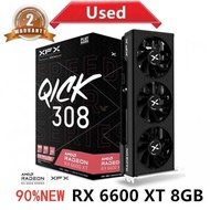 6600 XFX RX XT 6600Xt Rx6600 XT 8Gb Graphics Card AMD GPU Radeon Rx6600xt Rx6600 XT Gddr6 Video E4c