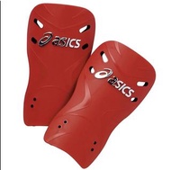 【💥日本直送】日本製 ASICS 護腿 運動護腿 足球配件 紅色