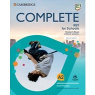 CAMBRIDGE COMPLETE KEY FOR SCHOOLS STUDENT'S BOOK WITHOUT ANSWERS 2ED. - 9781108539333