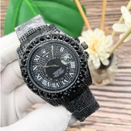 Rolex Full Diamond Watch Quartz Movement Waterproof Men's Watch Women's Watch