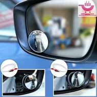 2pcs Convex Rearview Mirror Round Blind Spot Wide Mirror Motorcycle Car Truck Bus