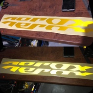 aerox side sticker yellow