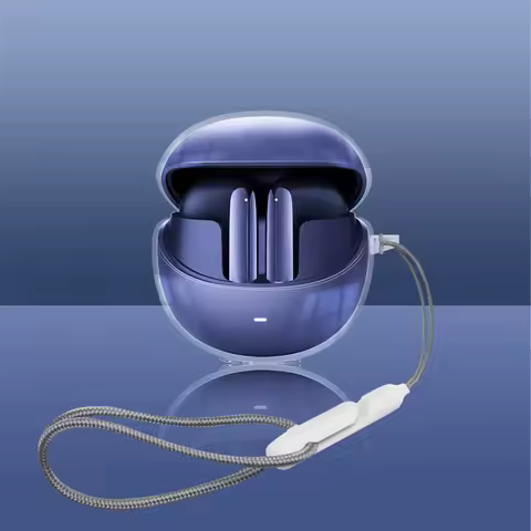 Transparent TPU Protective Case For QCY MeloBuds Pro Wireless Earphone Dustproof Shockproof Housing 