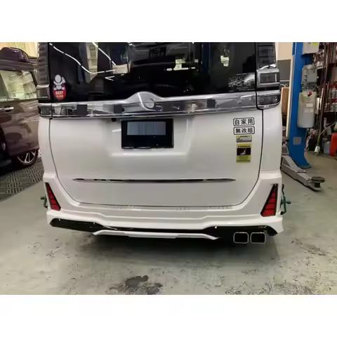 Modell Style Body Kit Voxy 80 Series 2017-2020 Front Rear Lip Side Skirts Trim Auto Tuning Parts