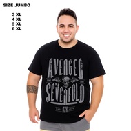 Devvogue Avenged Sevenfold Jumbo T-Shirt A7x Big T Shirt