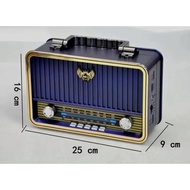 KEMAI Vintage Classic Old Style New Technology Bluetooth FM Radio