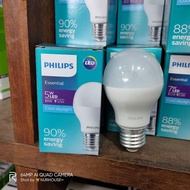 philips led 5 watt essential bohlam lampu philips