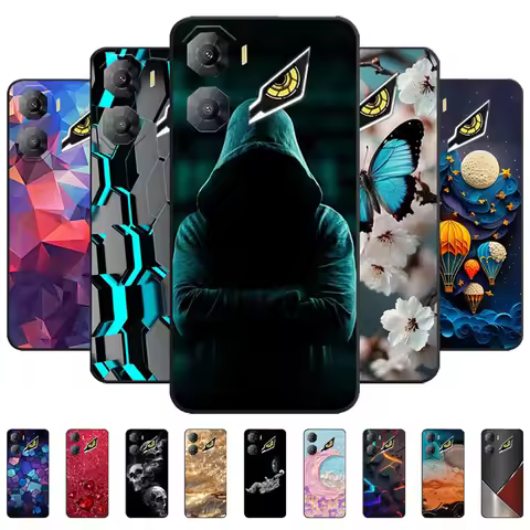 For ZTE Nubia Neo 3 5G Case Z2464N Shockproof TPU Silicone Back Cover For Nubia Neo3 Soft Phone Case