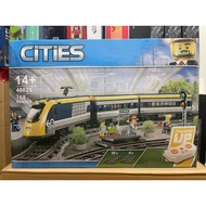 Assembling Toy 60197 40025 City Speed Train with Engine 768 Pieces