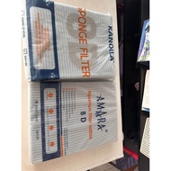 AQUARIUM FILTER FOAM 8D COTTON / 8 LAYER COTTON SUPER PREMIUM AQUARIUM FILTER MEDIA