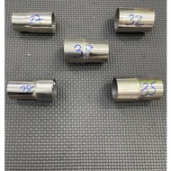 [Thường] Khâu nối pô inox 27 28 32 35  khâu inox nối cổ pô