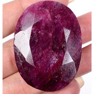 141 Carats Natural Red BERYL BIXBITE Oval 44x33x11mm from USA