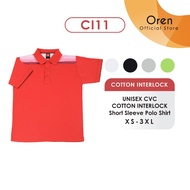 Oren Sport CI Cotton Interlock Polo Shirt CI11