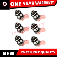 6pcs Fuel Injectors for Nissan 3.0L 3.3L VG30E VG33E Engines 16600-9S200 16600-9S205 16600-1B000 297