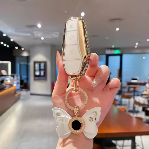 Keychain For BYD Keycase Song Qin Plus Han Yuan Tang Dolphin Mini Seagull Keycover Keyshell Keychain