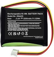 FLSTOR 50AA5S Replacement Battery for Toniebox, 3.6 V 3200 mAh Ni-MH Battery Pack Compatible with Or