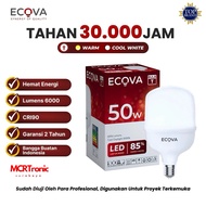 LED LIGHT ECOVA CAPSULE T BULB 5W 10W 15W 30W 40W 50W BULB YELLOW AND WHITE LIGHT BULB 1 YEAR WARRAN