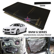 BMW 6 Series (E63/E64/F13/F12/F06) MONOCROSS 80x45cm 2in1 High Quality Car Bonnet Door Sound Proof P