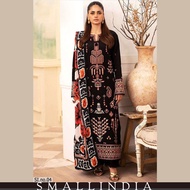 {**ส่งฟรี**} SMALL INDIA 🌺🌙 Luxury Digital Printed Pakistani Suit Set 04 ชุดเซ็ทเสื้อกางเกง 🌺🌙 Women