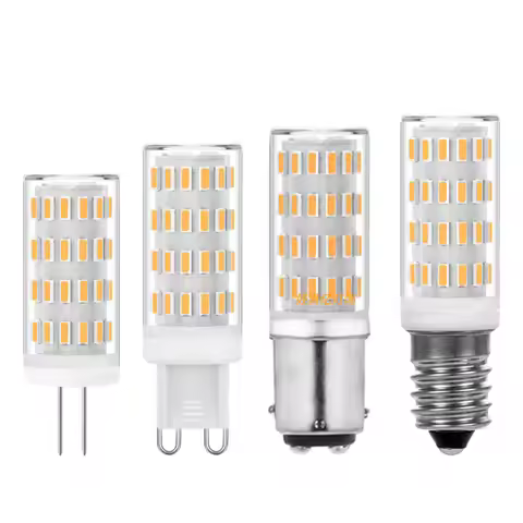 10pcs Dimmable ACDC12v 24v G4 G9 E14 BA15D LED Bulb 3000k Natural White 4000k 6000k 5w Car Boat Ship