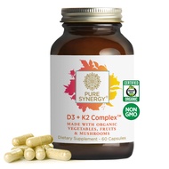 D3 + K2 Complex | Vegan Vitamin D3 K2 Complex | Organic Vitamin D3 Supplement with Vitamin K2 and K1