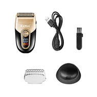 KM-3209 Razor LCD Bald Reciprocating USB Razor LCD Double Layer Electric Kemei Digital Display Handy