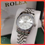 Stock baru【Datejust】 Rolex Jam tangan perempuan original 100% Automatik /Automatic women's Watch 32m