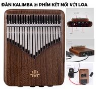 HLRU 21-KEY WOODEN KALIMBA CONNECTED TO HLQ21 SPEAKER - Free x3 shockproof bag and connection device