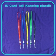 Gg1 Plastic Button Type ID Card Badge Holder Strap Lanyards Key Chains(!)0pc) / ID Card Lanyard / La