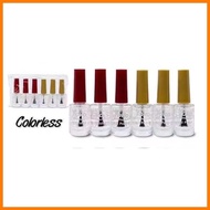 ✑ — ➝ 6psc/set】Yoko Colorless nail polish set 9.9ml  Non-toxic And Environmentally Friendly DIY Nai