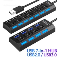 Switch Hub 【hot】USB Power Hub Expander 3.0 Use USB Multi Port Adapter Splitter with Hub Cable 2.0 US