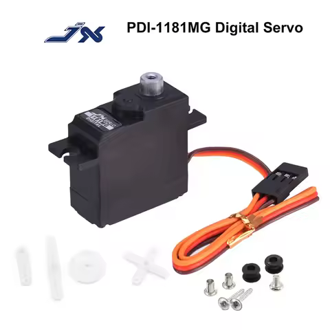 JX Digital Servo PDI-1181MG 18g 3.5KG Metal Gear Servo for WLtoys 144001 WPL RC Car B1/16 B24 C14 C2