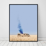 Breaking Bad Rv Tv Poster Jesse Pinkman Heisenberg Walter White Canvas Painting Wall Art Picture Pri