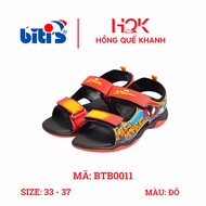 [BITI'S] HIGH QUALITY BOYS' SANDAL/SANDAL SLIPPERS - BTB0011 - LEATHER STRAPS, ANTI-SLIP RUBBER SOLE