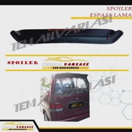 SPOILER SAYAP BELAKANG LAMPU TOPI BELAKANG MOBIL DAIHATSU ESPAS ESPASS LAMA OLD FIBER