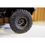 (Sent From Bangkok) 4 Pieces For 1/18 TRX4M SCX24 FMS FCX18 FCX24 FX118 RC Car Climbing Aluminum All