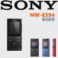 SONY NW-E394繽紛好音質 隨身帶著走 就愛影音隨身播放器 3色 公司貨保固18個月 不羈黑