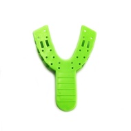 10 pieces / set High temperature sterilization resistant green impression material dental trays Dent
