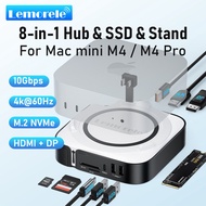 Lemorele TC800  USB-C Hub Dock with NVMe SSD Slot 4K HDMI 10Gbps PD Charging  Compatible with Mini D