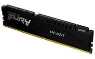 Kingston Technology Fury Beast Black 8GB 5200MT/s DDR5 CL40 XMP 3.0 Ready Computer Memory Single Mod