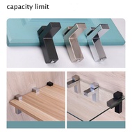 COZY Glass Shelves Adjustable Zinc Alloy Bracket Clip Glass Plate Carrier Clapboard Laminated Bracke