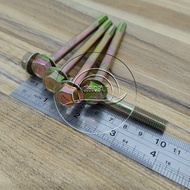 M8x100 YELLOW HAT BOLT FLANGE BOLT M8 X 100 KEY 12 LENGTH 10 CM 10CM 8X100 8 X 100 100MM MM